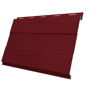 Вертикаль 0,2 prof 0,5 Satin с пленкой RAL 3005 красное вино