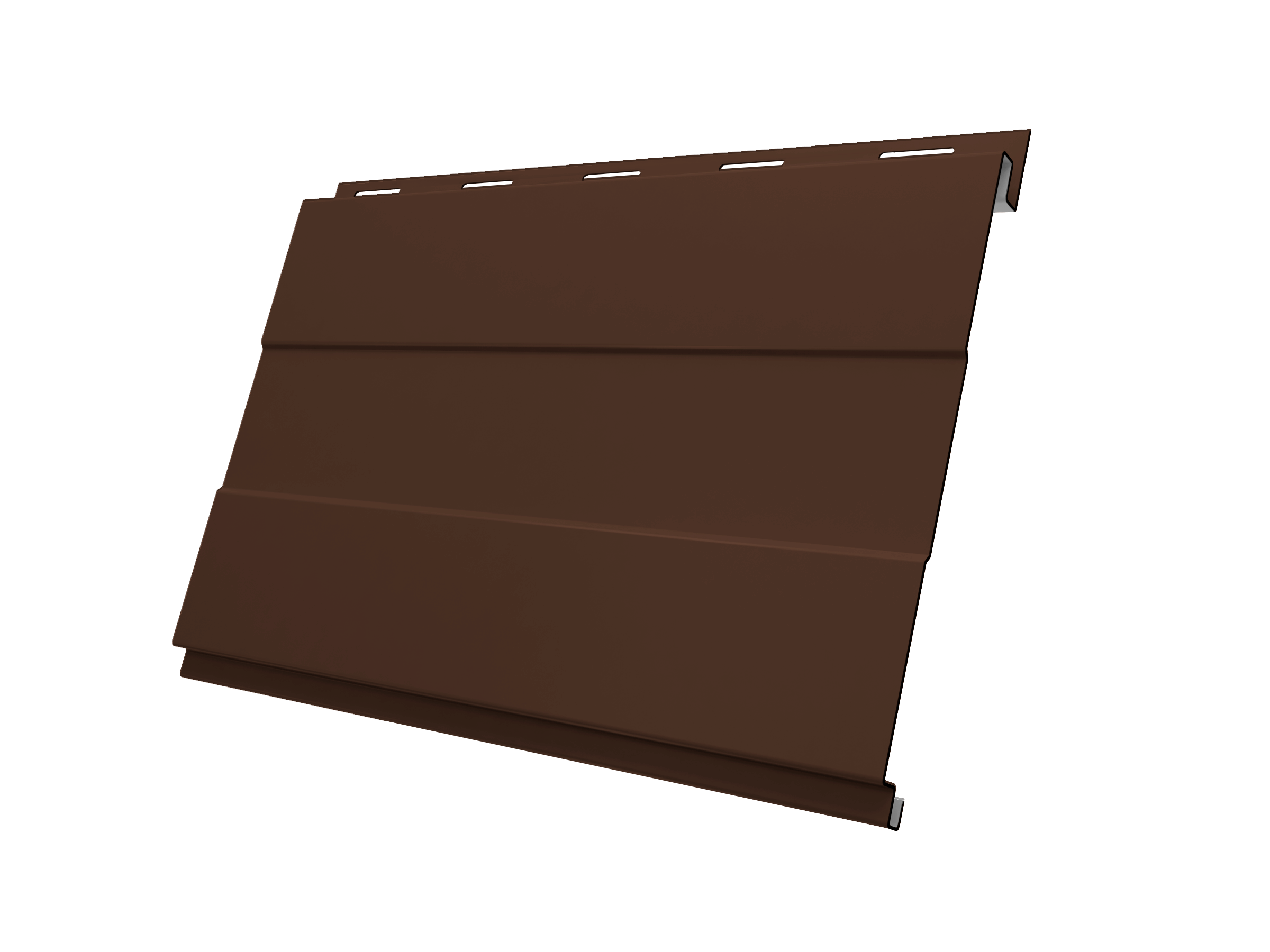 Вертикаль 0,2 prof 0,5 Satin с пленкой RAL 8017 шоколад