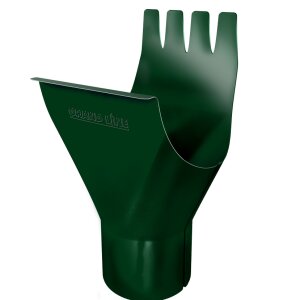 Воронка Grand Line 125/90 мм RAL 6005 зеленый мох