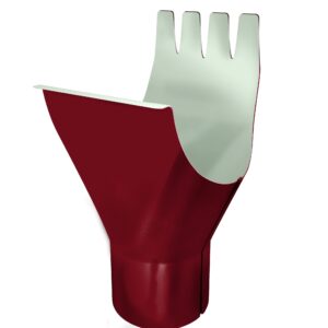 Воронка Optima 125/90мм RAL 3005 красное вино