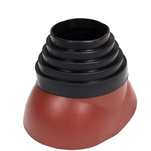 Ворот трубы красный (110-155мм)