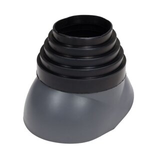 Ворот трубы серый (110-155мм)