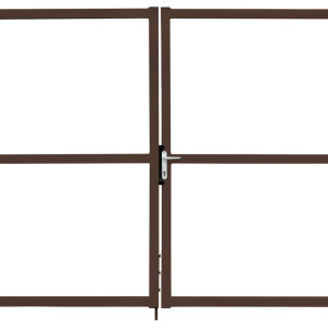 Ворота Colority Zinc Lock 2,0х3,5 RAL 8017