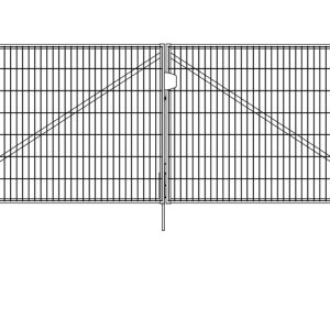 Ворота Light NoLock 1,53х4,0 RAL 6005