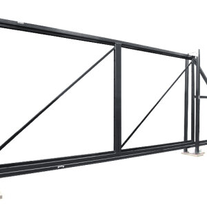 Ворота откатные Colority Zinc 2,03x4,0 RAL 7024