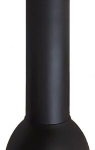 Выход канализации Krovent Pipe-VT 110 неизолированный черный