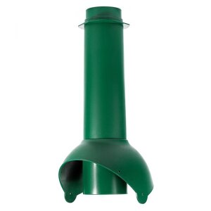 Выход канализации Krovent Pipe-VT 110 неизолированный зеленый