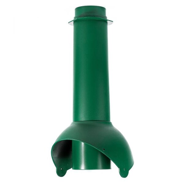 Выход канализации Krovent Pipe-VT 110 неизолированный зеленый