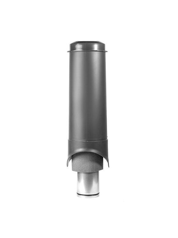 Выход вентиляции Krovent Pipe-VT 150/700 изолированный серый