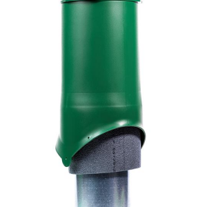 Выход вентиляции Krovent Pipe-VT 150 изолированный зеленый