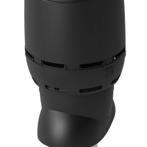 Выход вентиляционный Vilpe Flow XL 160/ИЗ/500 черный