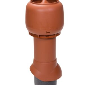 Выход вытяжки с колпаком Vilpe 125/160/500/ИЗ кирпичный