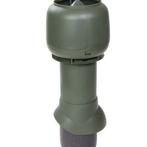 Выход вытяжки с колпаком Vilpe 125/160/500/ИЗ зеленый