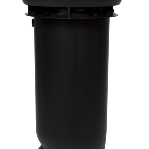 Выход вытяжки с колпаком Vilpe 160/225/700/ИЗ черный