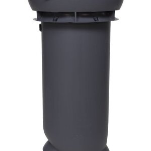 Выход вытяжки с колпаком Vilpe 160/225/700/ИЗ серый