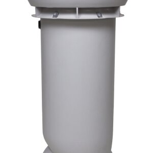 Выход вытяжки с колпаком Vilpe 160/225/700/ИЗ светло-серый