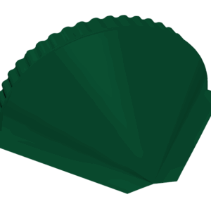 Заглушка конусная 0,45 Drap RAL 6005 зеленый мох