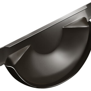 Заглушка торцевая универсальная GL PU 125 мм RR 32 темно-коричневый