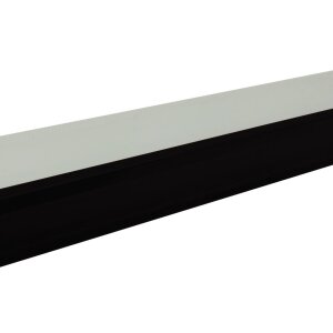 Желоб прямоугольный Vortex Matt 127мм 3м RAL 9005
