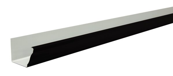 Желоб прямоугольный Vortex Matt 127мм 3м RAL 9005