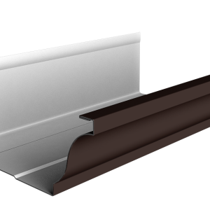 Желоб прямоугольный Vortex Project 210 мм 3м RAL 8017 шоколад